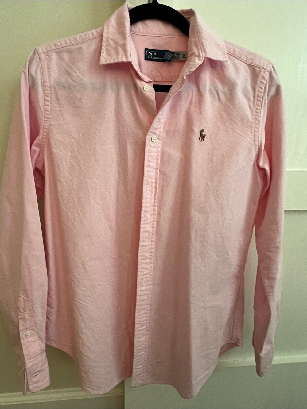 Polo by Ralph Lauren Light Pink Oxford Button-Down Shirt